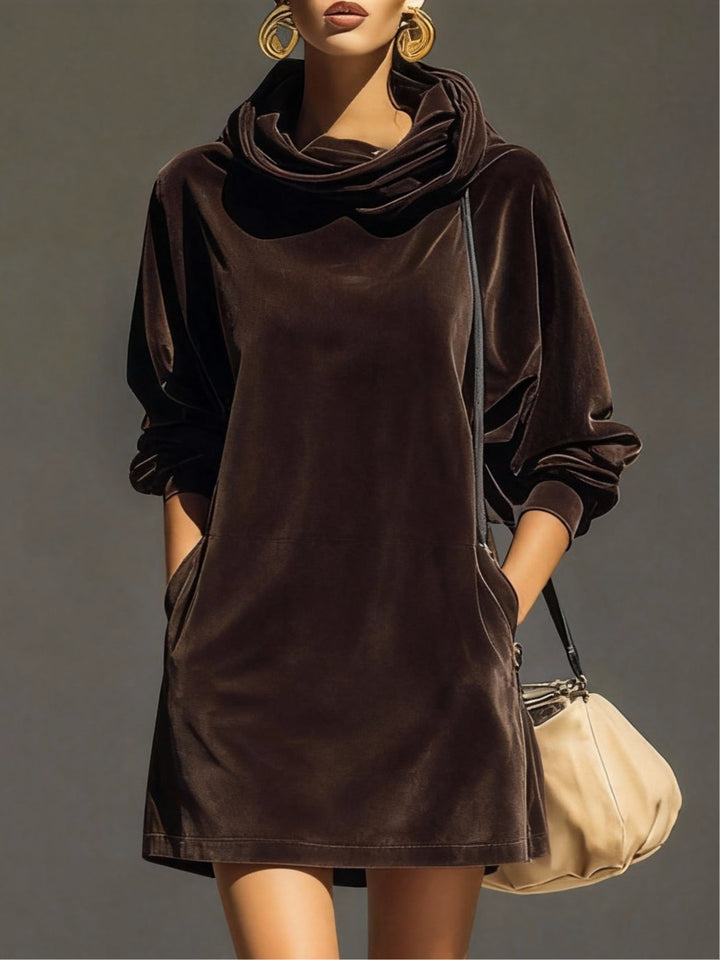 Kaia Relaxed Mini Hoodie Dress
