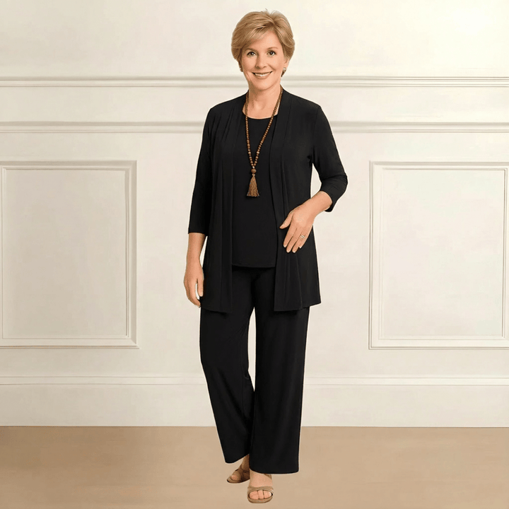 Aurelia Cardigan, Top & Pant Set